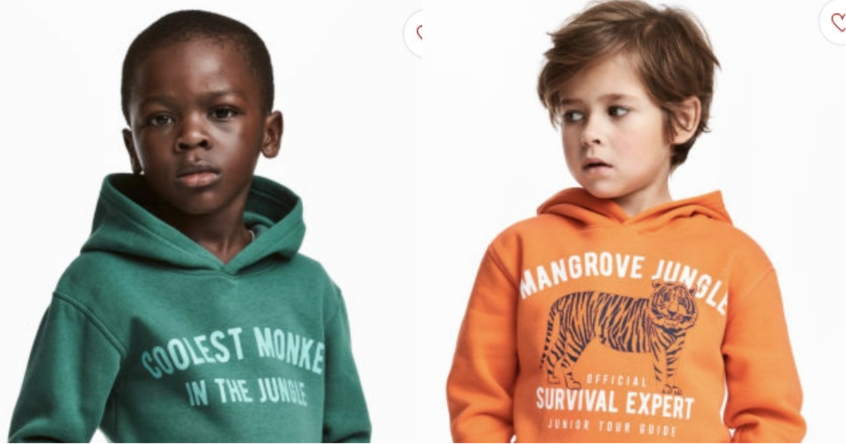 H&M tried it with these 'Monkey' Black boy vs. 'Jungle Survivor' white boy  pictures | AFROPUNK